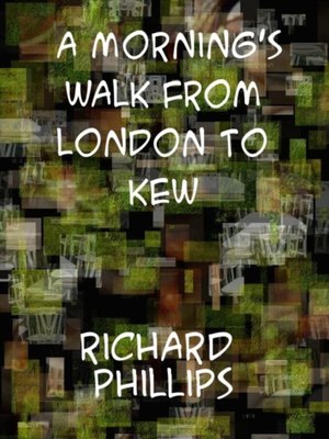 cover image of Morning's Walk from London to Kew